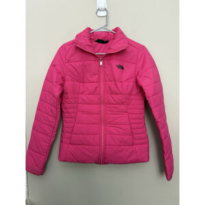 The North Face Jacket Harway Puffer Full Zip Quilted Bright Pink Size XS